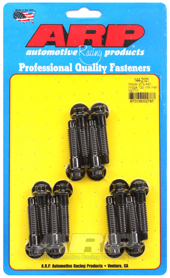 compare product ARP Mopar 273-440 Wedge 12pt Intake Manifold Bolt Kit