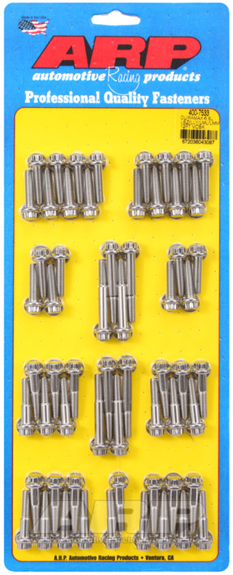 compare product ARP Duramax 6.6L LBZ/LLY/LML/LMM 12pt Valve Cover Bolt Kit