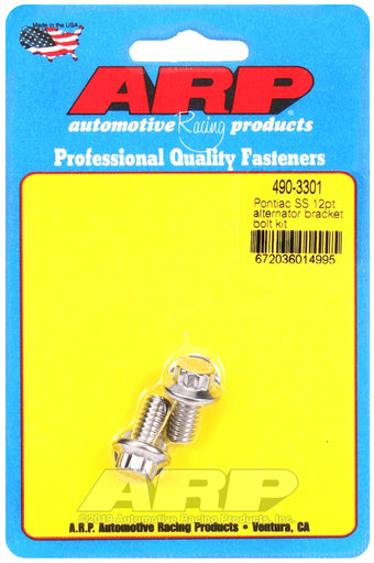 compare product ARP Pontiac SS 12pt Alternator Bracket Bolt Kit