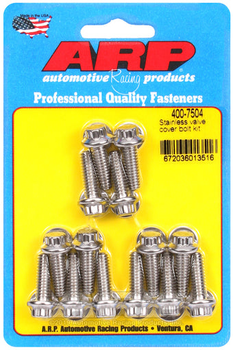 compare product ARP SS Valve Cover Bolt Kit
