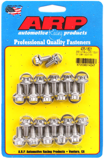 compare product ARP BB Chevy SS 12pt Oil Pan Bolt Kit