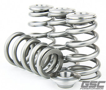 compare product GSC P-D Nissan TB48 Ti Retainer Steel Spring Seat HP Conical Valve Spring Kit