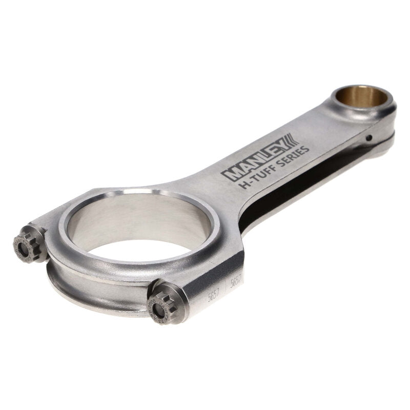 Manley 93-06 Mitsubishi 4G63/4G63T 2.0L H Tuff Beam 6.142in L Connecting Rod Set w/ ARP 625+ Bolts