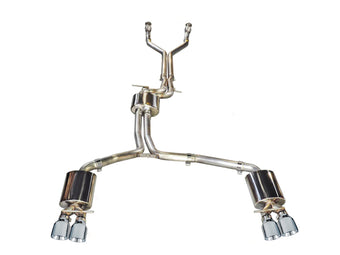 compare product AWE Tuning Audi C7 / C7.5 S7 4.0T Touring Edition Exhaust - Polished Silver Tips
