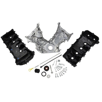 compare product Ford Racing 5.0L Coyote Timing/Front Cover and Cam Cover KIT