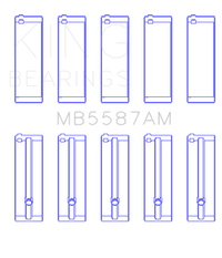 King Engine Bearings Suzuki G15A/G16A/B (Size +0.50mm) Main Bearing Set