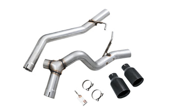 compare product AWE Tuning 2020+ Jeep Gladiator 3.6L Trail-to-Tread (Dual Exhaust) Conversion Kit w/Diamond Blk Tips