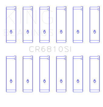 compare product King Engine Bearings Chrysler 215 (Size .026) Connecting Rod Bearings (Set of 6)
