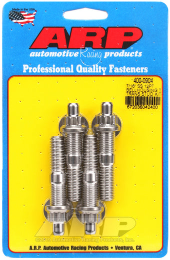compare product ARP 7/16in SS 12pt bellhousing to trans stud kit