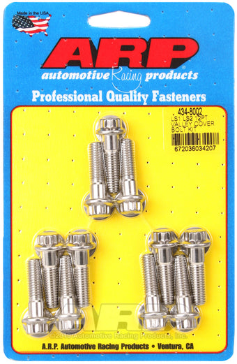 compare product ARP LS1 LS2 SS 12pt Valley Cover Bolt Kit