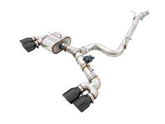 compare product AWE Tuning Volkswagen Golf R MK7 SwitchPath Exhaust w/Diamond Black Tips 102mm