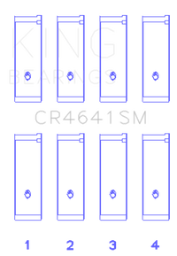 King Engine Bearings Suzuki J24B (Size 0.50 Oversized) Rod Bearing Set