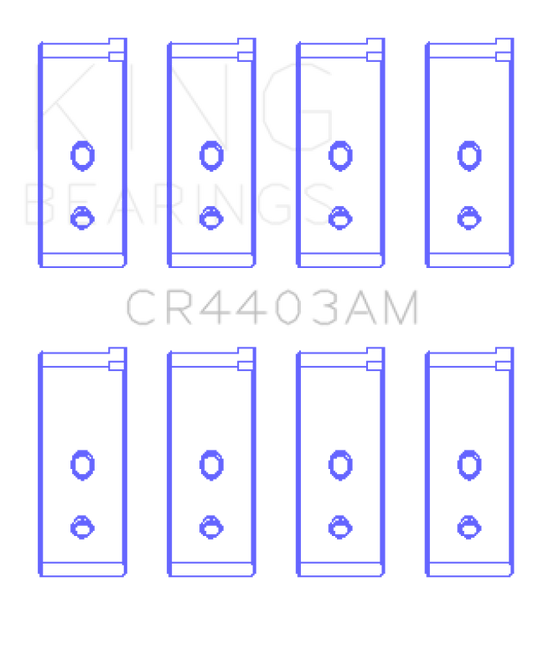 King Engine Bearings Austin/MG B-Series (Size Standard) Connecting Rod Bearing Set