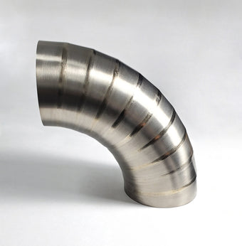 compare product Ticon Industries 3.5in Welded Pie Cuts 1.65D Loose Radius 90 Deg Bend 1mm/.039in- 10pk