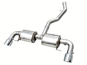 compare product AWE Tuning 19-23 BMW 330i / 21-23 BMW 430i Base G2X Touring Axle-Back Exhaust - Chrome Silver