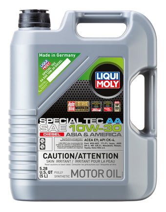 compare product LIQUI MOLY 5L Special Tec AA Motor Oil SAE 10W30 Diesel