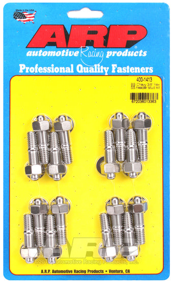 compare product ARP BB Chevy 3/8 Hex SS Header Stud Kit