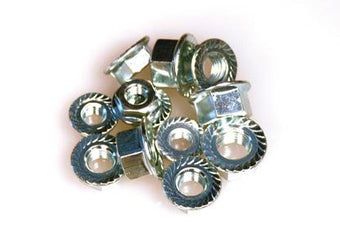compare product ARP M10 X 1.25 locking flange nut kit