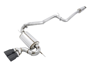 compare product AWE Tuning Ford Focus ST Touring Edition Cat-Back Exhaust - Resonated - Diamond Black Tips