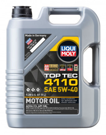 compare product LIQUI MOLY 5L Top Tec 4110 Motor Oil SAE 5W40