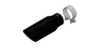 compare product Ford Racing 15-20 F-150 Exhaust Tip - Black Chrome