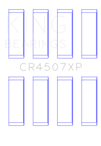 compare product King Mazda MZR 2.3L 16V / Ford Duratec 2.3L 16V (Size .026) Connecting Rod Bearings (Set of 4)