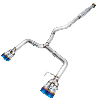 compare product AWE Tuning 12-14 Subaru WRX STI Sedan Track Edition Exhaust - Vapor Blue Quad Tips (102mm)