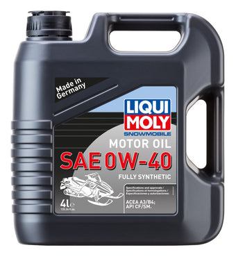 compare product LIQUI MOLY 4L Snowmobile Motor Oil SAE 0W40