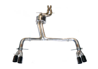 compare product AWE Tuning Audi B8.5 S4 3.0T Track Edition Exhaust - Diamond Black Tips (102mm)