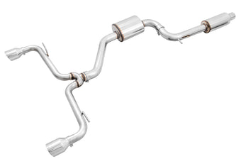 compare product AWE Tuning Volkswagen GTI MK7.5 2.0T Touring Edition Exhaust w/Chrome Silver Tips 102mm