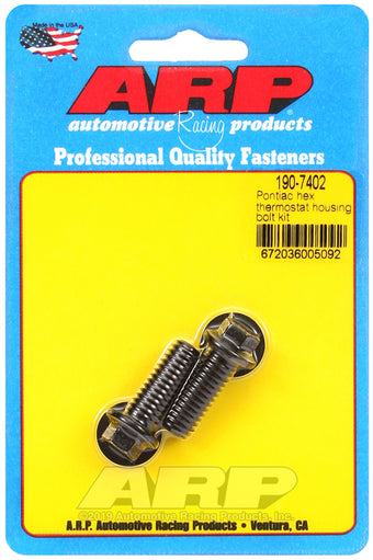 compare product ARP Pontiac Hex Thermostat Housing Bolt Kit