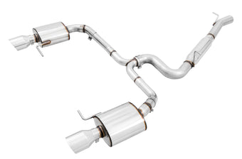 compare product AWE Tuning VW MK7 Golf Alltrack/Sportwagen 4Motion Touring Edition Exhaust - Polished Silver Tips