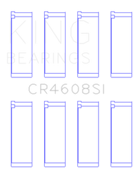 King Engine Bearings Toyota 2ZZ-GE Connecting Rod Bearing Set (Set of 4) - Size STD