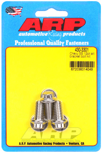 compare product ARP Chevy SS 12pt Alternator Bracket Bolt Kit