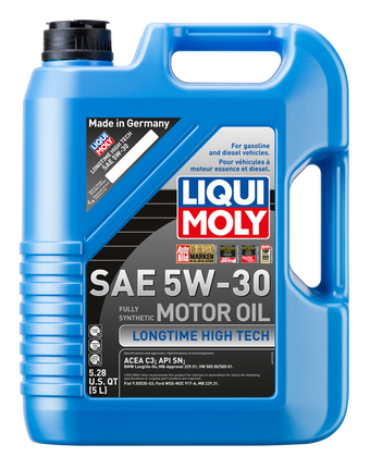 compare product LIQUI MOLY 5L Longtime High Tech Motor Oil SAE 5W30