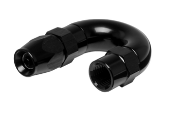 compare product Vibrant -3AN 180 Degree High Flow Hose End Fitting for PTFE Lined Hose - Aluminum