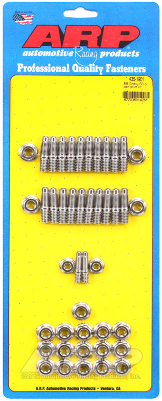compare product ARP BB Chevy SS Oil Pan Stud Kit