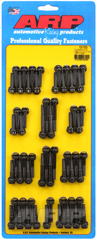 compare product ARP Duramax 6.6L LBZ/LLY/LML/LMM 12pt Valve Cover Bolt Kit