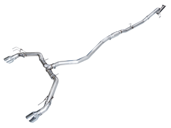 compare product AWE Tuning 22+ Honda Civic Si/Acura Integra Track Edition Cat-Back Exhaust - Dual Chrome Silver Tips