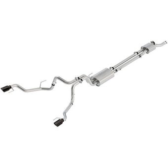 compare product Ford Racing 2017 F150 Raptor 3.5L Sport Cat-Back Exhaust System Dual Rear Exit w/ Black Tips