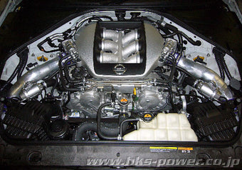 compare product HKS 09-10 GT-R R35 SSQV4 BOV Kit Includes 2 SSQV & Polished Aluminum Pipes
