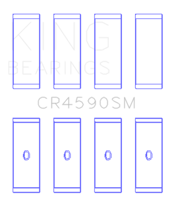 compare product King Engine Bearings Audi Amb/Aum/Alt/Awa/Blr (Size +0.75mm) Connecting Rod Bearing Set
