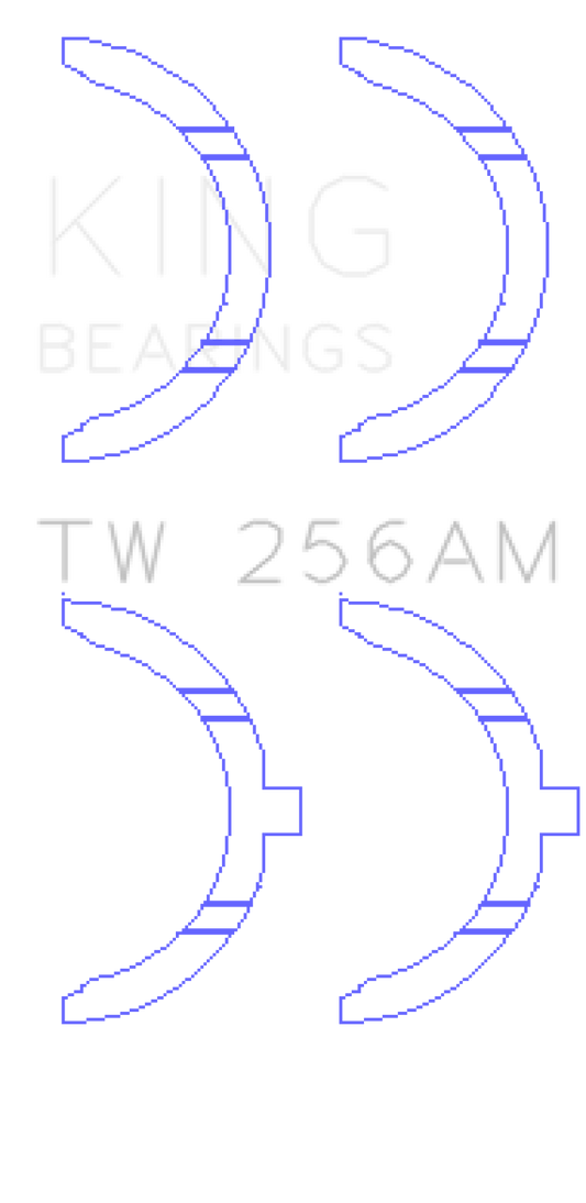 King Engine Bearings Mazda JE/JE06/JE07 Thrust Washer Set of 2