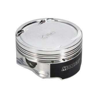 compare product Manley 03-07 Nissan 350Z/Maxima 81.4mm Stroker 95.75mm +.25mm Bore 8.5:1 Dish Piston Set w/ Rings