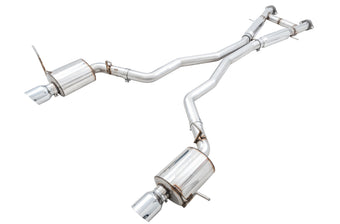 compare product AWE Tuning 2020 Jeep Grand Cherokee SRT Touring Edition Exhaust - Chrome Silver Tips