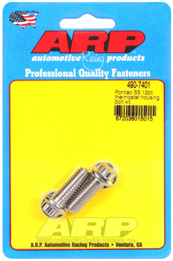 compare product ARP Pontiac SS 12pt Thermostat Housing Bolt Kit