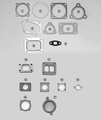 compare product HKS Gasket Set GTII-sym Turbo Flange