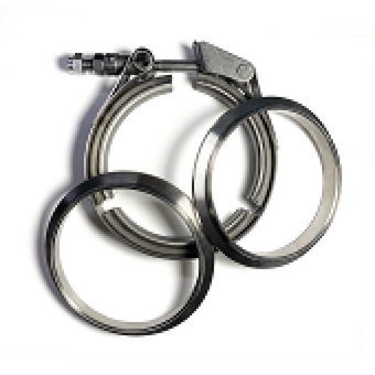 compare product Stainless Bros 3.0in SS304 V-Band Quick Release Clamp Assembly (2 Flanges/1 Clamp)