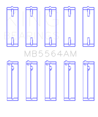 King Engine Bearings Toyota 3E (Size +0.50mm) Main Bearing Set
