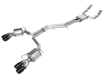 compare product AWE Tuning 19-23 Audi C8 S6/S7 2.9T V6 AWD Touring Edition Exhaust - Diamond Black Tips